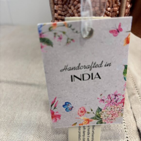 ⛷️Viral Beaded Ski Shoulder Bag - Pink, Blue, Red and Yellow - Made in India⛷️ - Picture 8 of 12